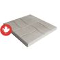 Interlock Slab - 1 1/2" x 18" x 18" - Light Grey