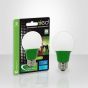 LED Lightbulb - A19 - Green - 5 W