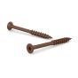 Brown Treated Wood Screws - Bugle Head Type - #10 x 4" - 100/Pkg
