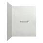 Shower Wall - Supreme - 60" - 2-piece - Acrylic - White