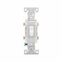 Grade Toggle Switch - Commercial - 15 A - White