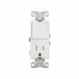 Grade decorative combination switch - Commercial - 15A - 120-270V