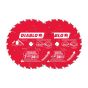 DIABLO Carbide Framing Circular Saw Blades - 7-1/4" - 24 Teeth - 2/Pkg