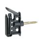 Isolateur de clôture électrique pour poteau de bois, 80/pqt, noir