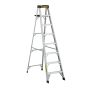 Aluminium step Featherlite ladder - 8'