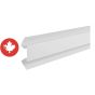 Coin intérieur CanExel, 1" x 10', Blanc