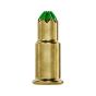 .22 caliber A crimp loads - Green - 100/Pkg