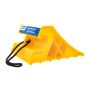 RV wheel chock with rope
