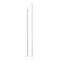 Stair Balusters - 1/2" x 36-40" - 2/Pkg - Silver