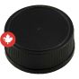 Cap - Black - 18 mm