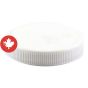 Cap - White - 38 mm