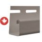 Vinyl J Channel - Taupe - 5/8" x 12’