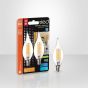 Lightbulb - LED Filament - Type C - Soft White - Candelabra - Clear - 5.5 W