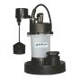 Pompe puisard submersible en zinc et thermoplastique 1/2 ch