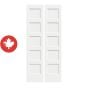 Conmore Door - White - 1 3/8" x 20" x 80"