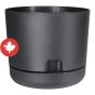Self-Watering Oasis Planter - Black - 12"