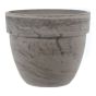 Basalt Ceramic Pot - Marble - 30 cm