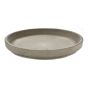 Basalt Ceramic Saucer - Marble - 26 cm