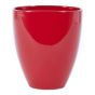 Orchid Artdeco Ceramic Pot - 14 cm - Red