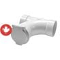 Direct Inlet Kit for Central Vacuum - White - 11 x 9 x 7 cm