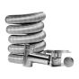 Set of stainless steel hose