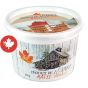 Contenant plat et couvercle pour produit d'érable, 250 g