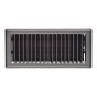 Pewter Floor Register 2 1/4" x 10"