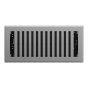 Montezuma Floor Register - Granite Grey - 2 1/4" x 12"