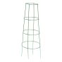 Inverted Four Ring Tomato Cage - 48" x16" - Green