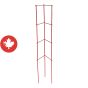 Cage échelle en métal pour tomates et plants, 57", vert
