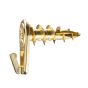 Ancrages WallDriller Picture Hook Petit Laiton - Zinc (4)