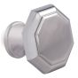 Marseille Traditional Metal Knob  - Village - Chrome - 30 mm