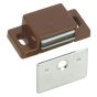 Magnetic Catch - Brown - 19 mm