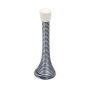Spring doorstop - Satin chrome - 3 1/8"