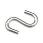 Crochet en forme de S, acier inoxydable, 14 mm x 2" x 6 mm