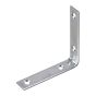 Corner Brace - Zinc - 4" x 7/8"