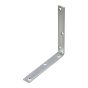 Corner Brace - Zinc - 8" x 1 1/8"