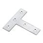 "T" plate - Zinc - 3" x 3/4"