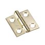 Narrow butt hinge - Brass - 1" - 2/Pkg