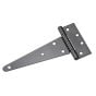 T hinge - Black - 8" - 2/Pkg
