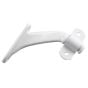 Support robuste pour main courante de 3 3/16" (80,96 mm), blanc