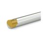 Unthreaded Rod - Yellow - 3/8" x 36"