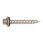 Roof Metal Screws - Hex Head with Steel and Neoprene Washer - #14 x 2" - 500/Pkg