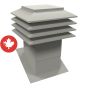 VMAX 301 Sloped Roof Ventilator - Grey