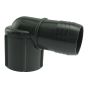 Coude combiné femelle en plastique, 1 1/2" x 1 1/2"