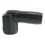 Coude combiné femelle en plastique, 3/4" x 1/2"