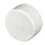 PVC/BNQ Cap - 3" - Hub - White