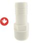 Adaptateur mâle en nylon, 1"