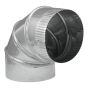 90° Adjustable Elbow Warm Air - 4"