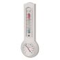 Thermometer with humidiguide